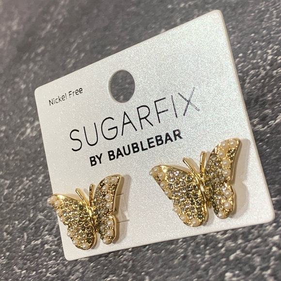 Sugarfix by Baublebar Butterfly Earrings - Picture 3 of 6